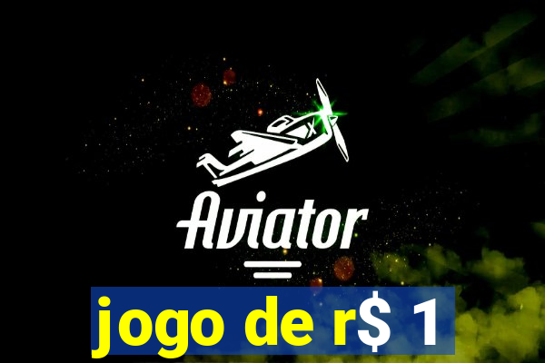 jogo de r$ 1